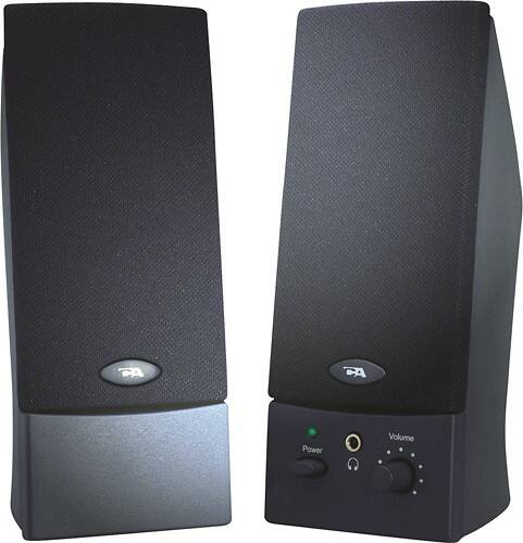 Angle Standard. Cyber Acoustics - 2.0 Speaker System (2-Piece).