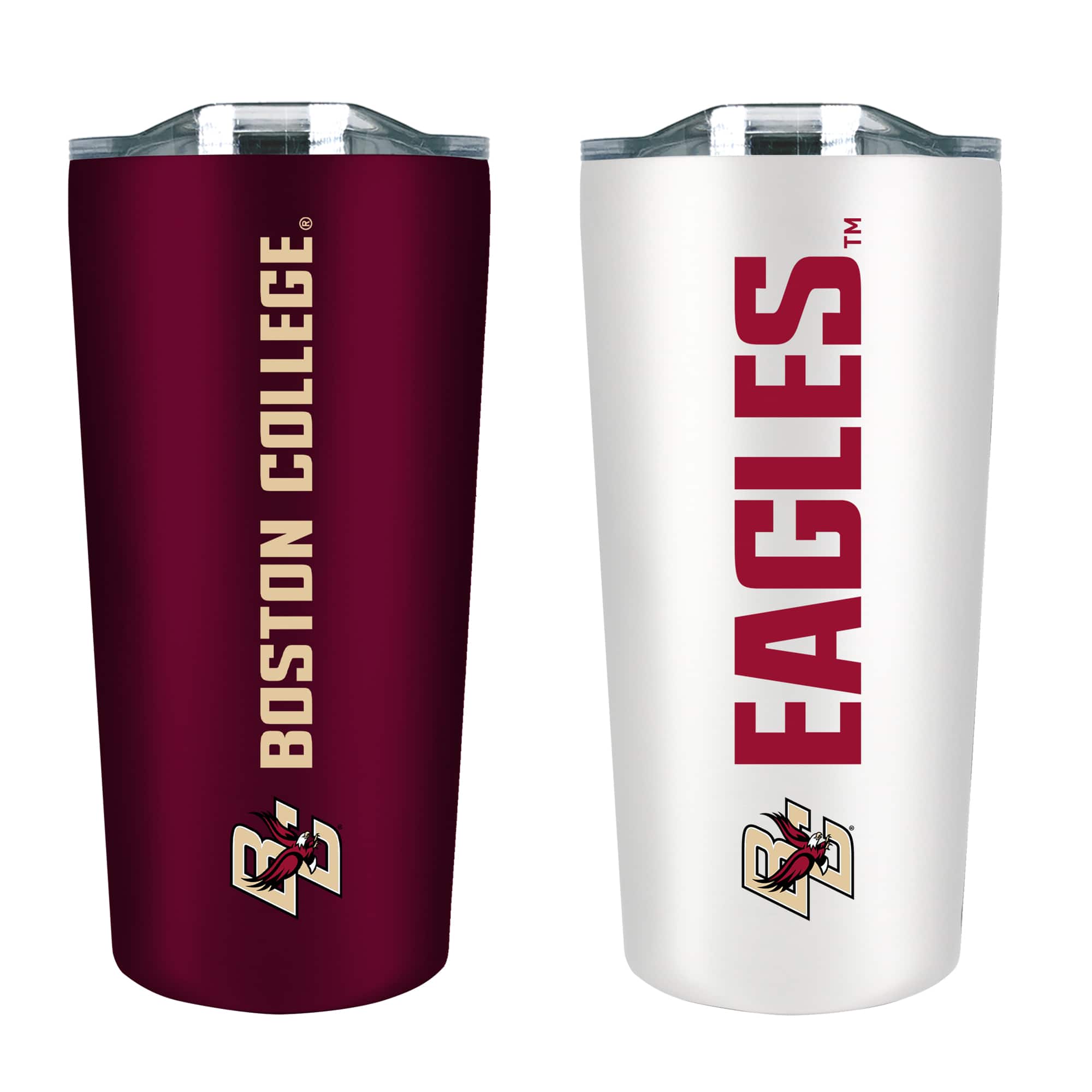 Photos - Glass Boston Acoustics The Fanatic Group - Boston College Eagles 18oz. Soft Touch Tumbler Two-Piece Set - Multicolor 4413294 