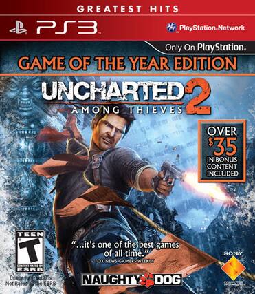 Front. Sony Interactive Entertainment - Uncharted 2: Among Thieves Game of the Year Edition Greatest Hits - Multi. - T (Teen 13+)
