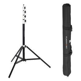 Flashpoint - Pro Heavy-Duty Air-Cushioned Light Stand (White, 9.5')