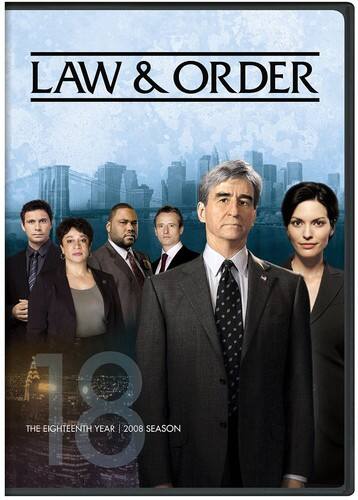 Front. Law & Order: The Eighteenth Year   - DVD.