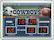 Front Standard. Team Sports America - Dallas Cowboys Scoreboard Wall Clock.