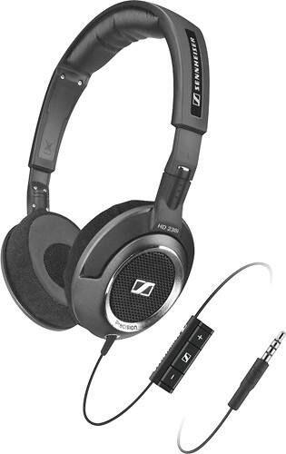 Angle Standard. Sennheiser - Headset - Black.