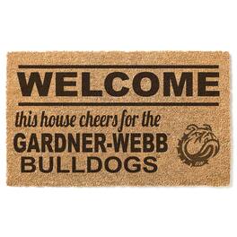 Jardine - Gardner-Webb Bulldogs 18" x 30" Welcome Doormat - Brown