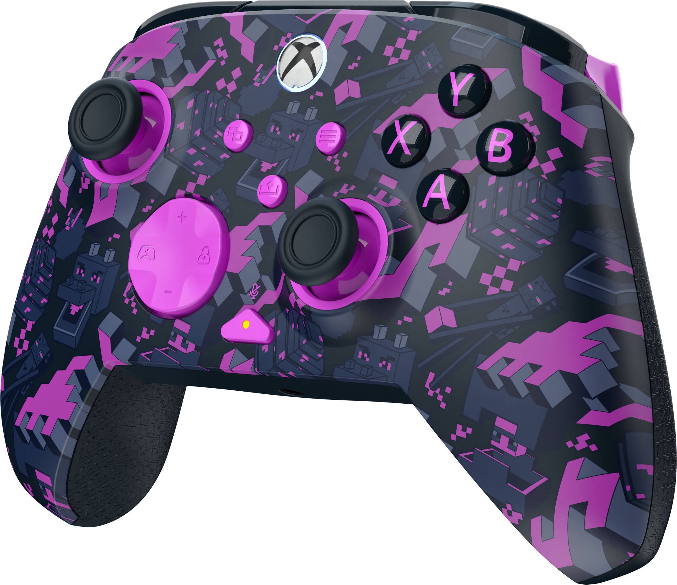 Alt View 10. Turtle Beach - Rematch Wireless RGB Gaming Controller for XBOX Series X|S, XBOX One, & Windows - Minecraft.