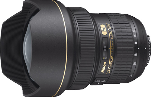 Nikon - AF-S NIKKOR 14-24mm f/2.8G ED Ultra-Wide Zoom Lens - Black