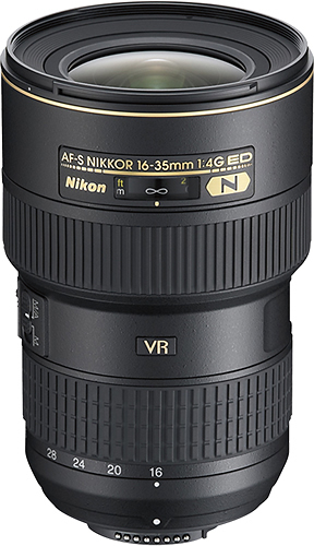 AF-S NIKKOR 16-35mm f/4G ED Ultra-Wide Zoom Black 2182 - Best