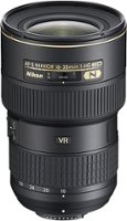 Nikon - AF-S NIKKOR 16-35mm f/4G ED VR Ultra-Wide Zoom Lens - Black - Front_Zoom