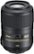 Front Zoom. Nikon - AF-S DX Micro Nikkor 85mm f/3.5G ED VR Telephoto Lens for DX SLR Cameras - Black.
