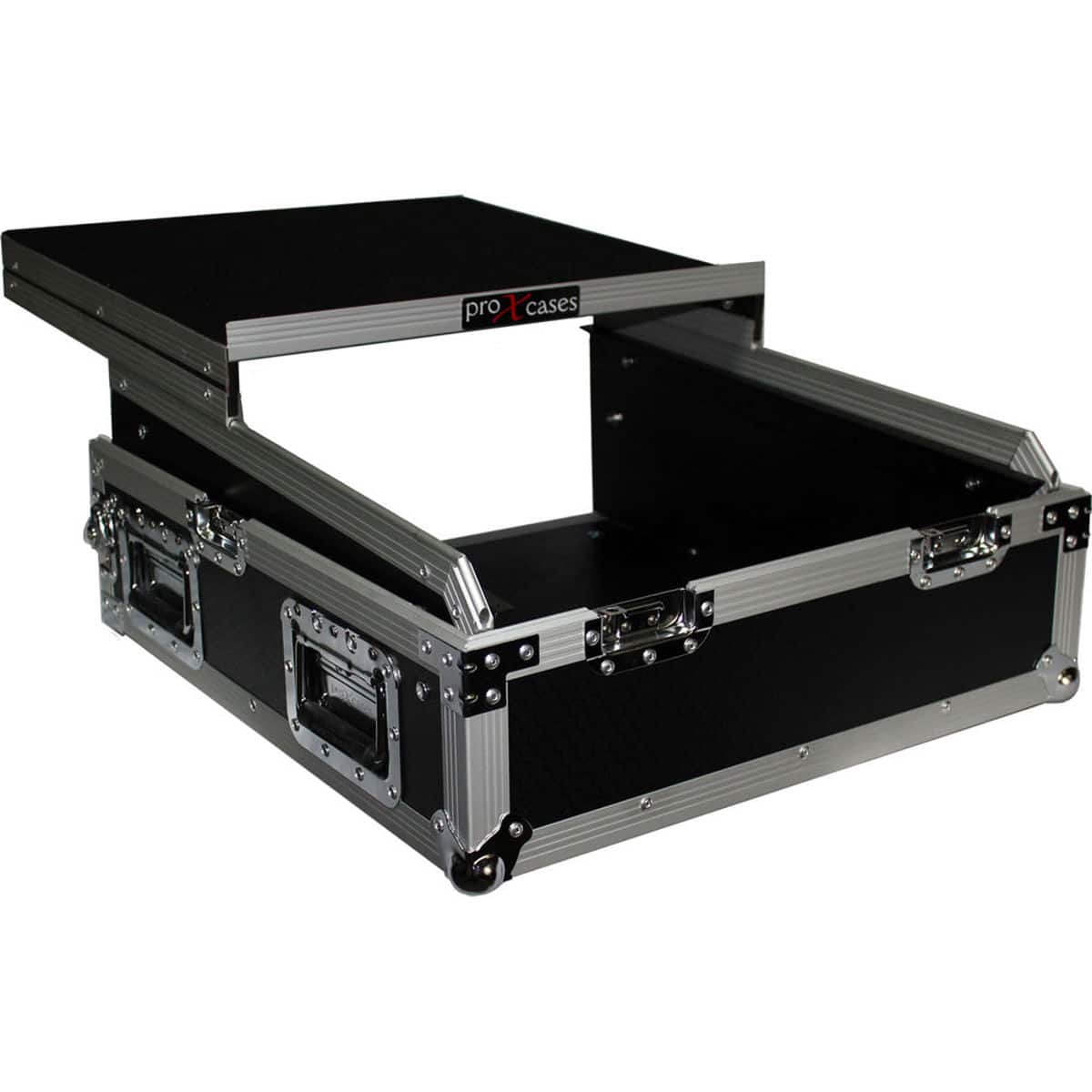 ProX - XS-19MIX13ULT ATA-300 Style Universal Rackmount Case with Sliding Laptop Shelf for Up to 13U 19" Mixers