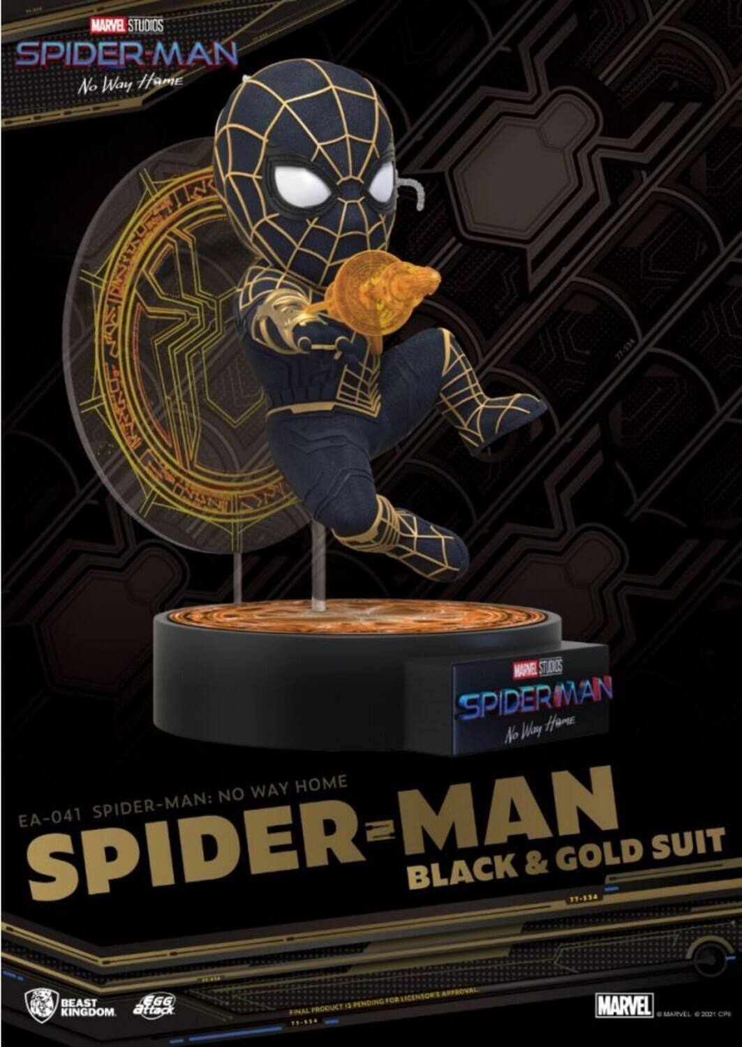 Beast Kingdom Spider Man: No Way Home Egg Attack Black
