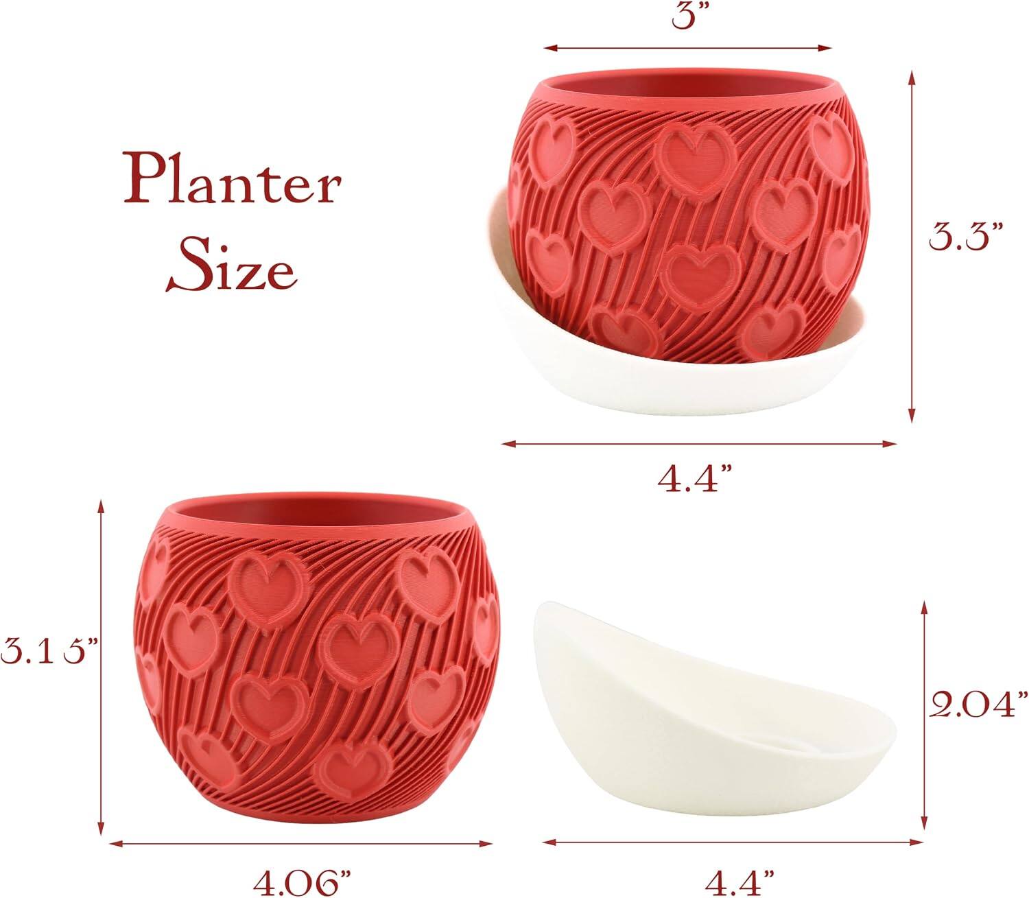 Planter Size

3"  
3.3"  
4.4"  
3.15"  
4.06"  
2.04"  
4.4"