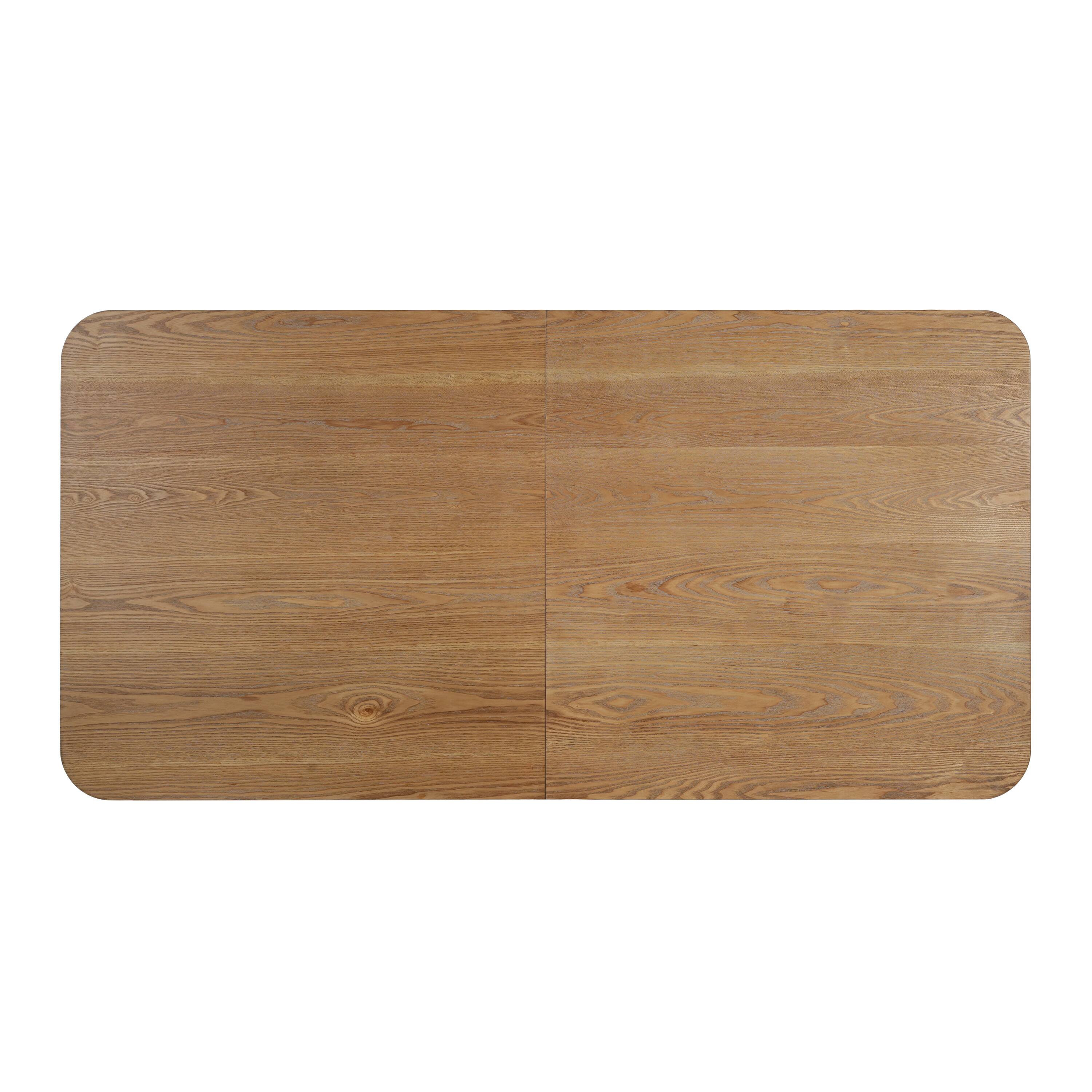 Angle. Loheer - Loheer Natural Ash Counter Table, 63 Inch Rectangular Counter Height Dining Table - Natural Ash.