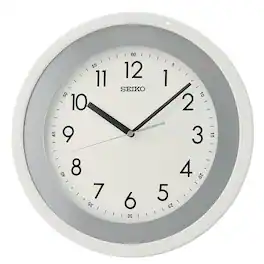 Seiko - 14" Disco Wall Clock - White