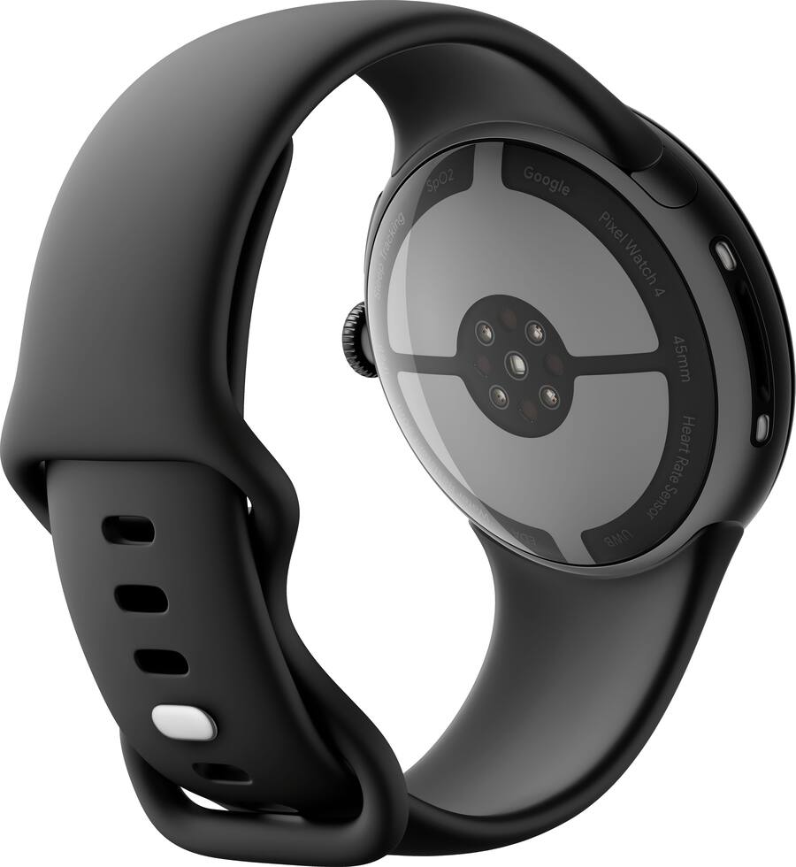 Google Pixel Watch 4 (45mm) Wi Fi Matte Black Case Obsidian