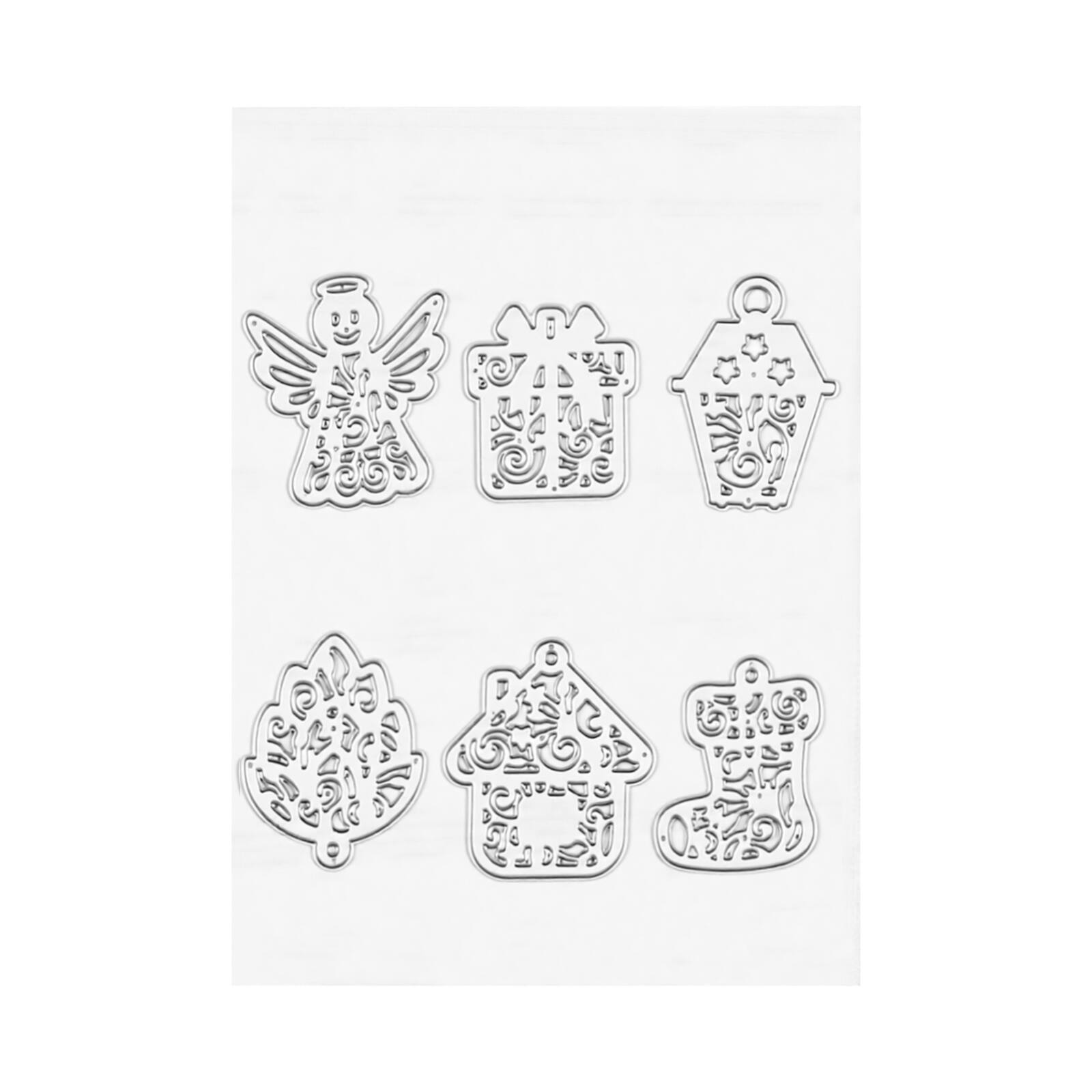 Alt View 5. VEVOR - Cutting Dies, 10 Pieces Metal Die Cuts, Compatible with VEVOR Die Cutting and Embossing Machine, Letters, Numbers - Transparent;Black.