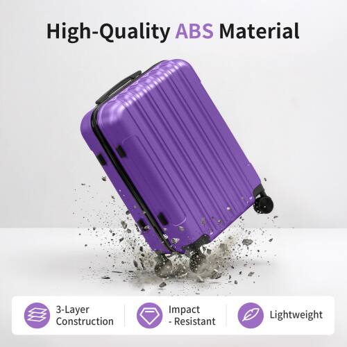 High-Quality ABS Material  
3-Layer Construction  
Impact-Resistant  
Lightweight