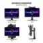 ADVANCED ERGONOMICS Maximum Comfort ViewSonic | GAMING - Height Adjustable ViewSonic | GAMING - Pivot ViewSonic | GAMING - Swivel H Tilt