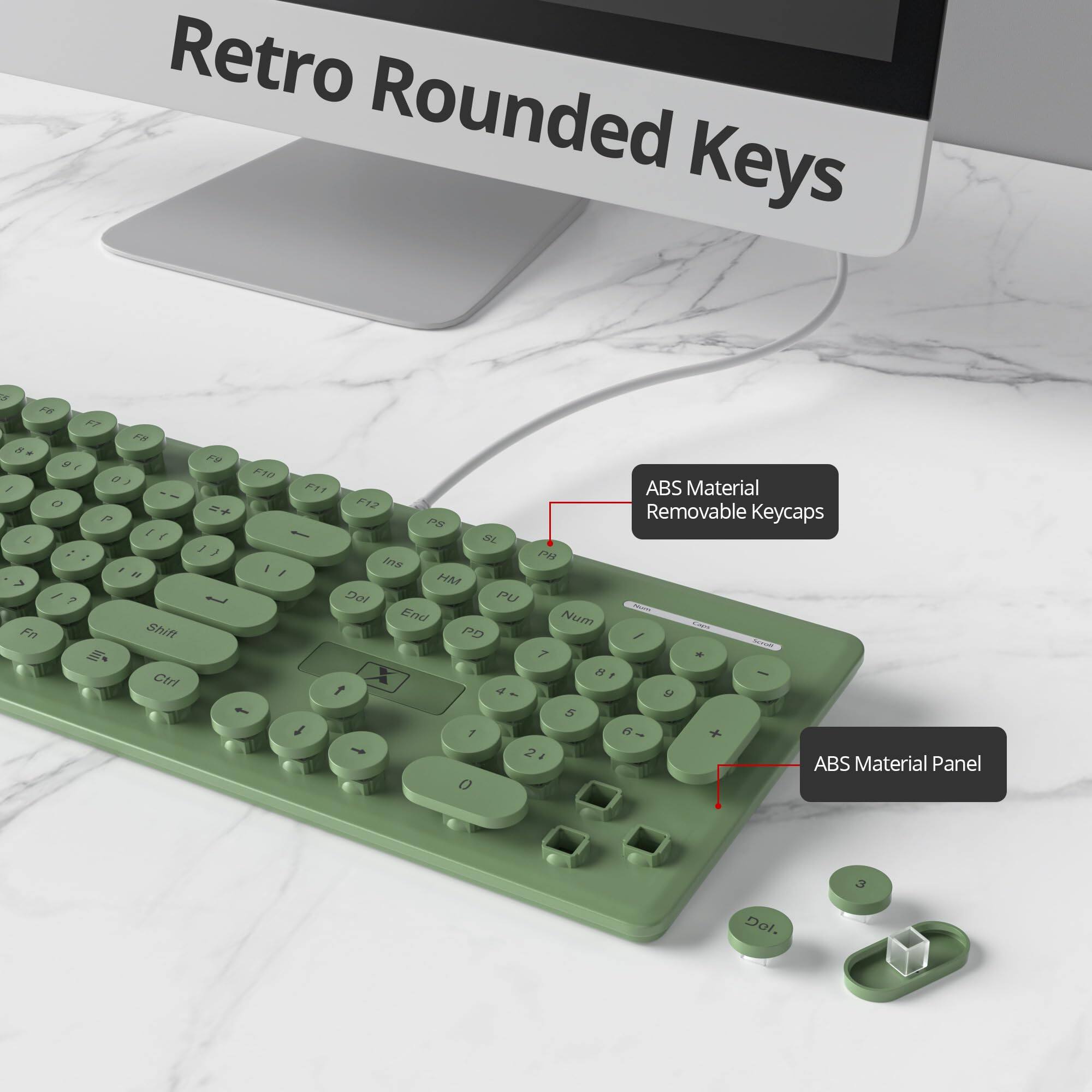 Retro Rounded Keys

ABS Material Removable Keycaps

ABS Material Panel