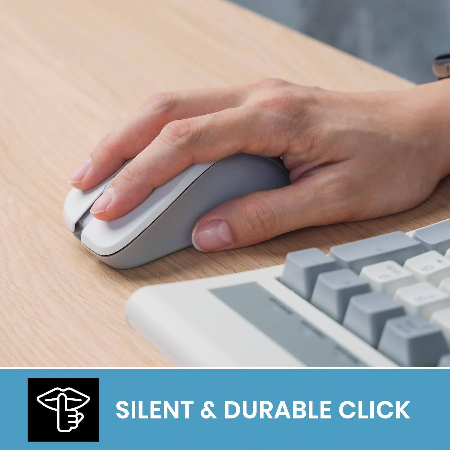 SILENT & DURABLE CLICK