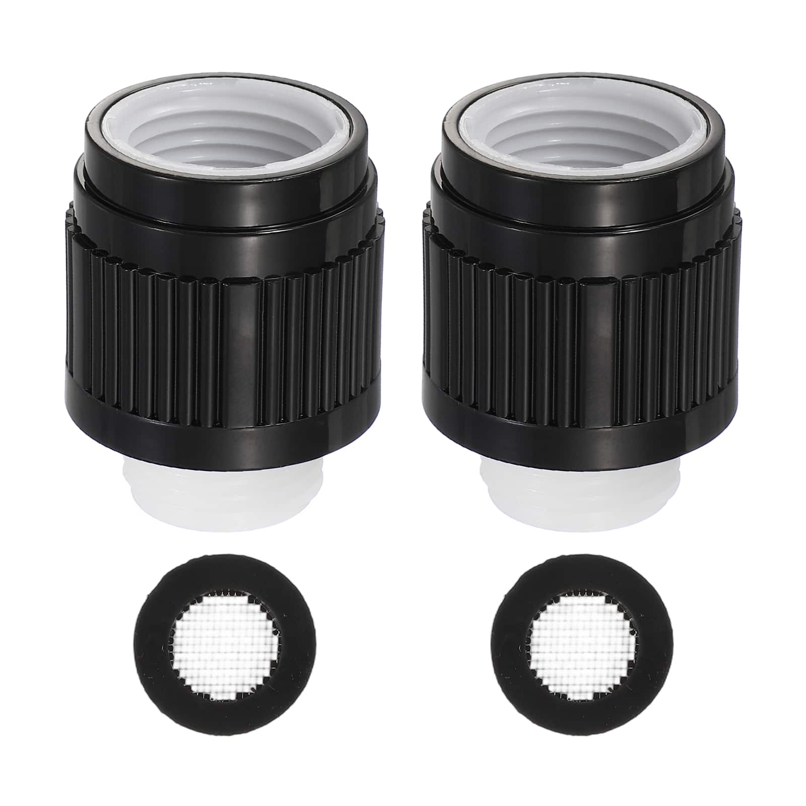 G1/2" Water Flow Control Valve, 2pcs Shower Head Shut Off Valve w/ Sealing Mesh Gasket for Shower Arm Handheld