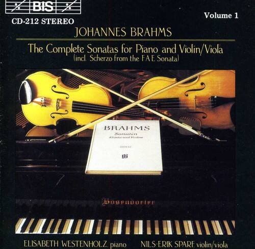 J. Brahms - Violin Sonatas   - COMPACT DISCS [CD]