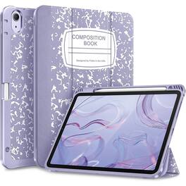 Kitcheniva - Slim Protective Case For iPad Air 11 Inch M3 2025 And M2 2024 TPU Back Cover - Lilac And White