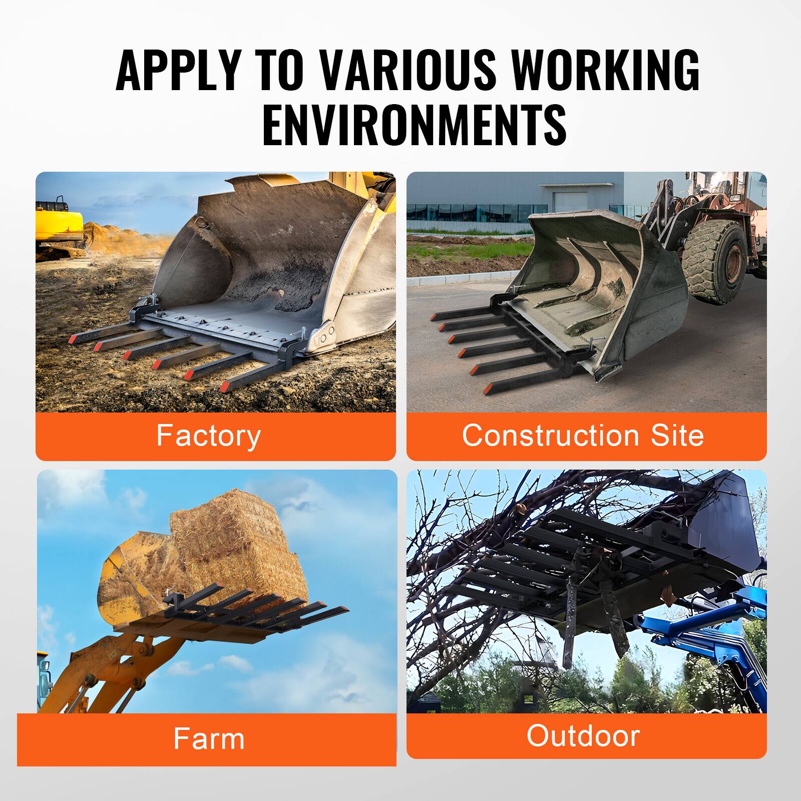APPLY TO VARIOUS WORKING ENVIRONMENTS

- Factory
- Construction Site
- Farm
- Outdoor