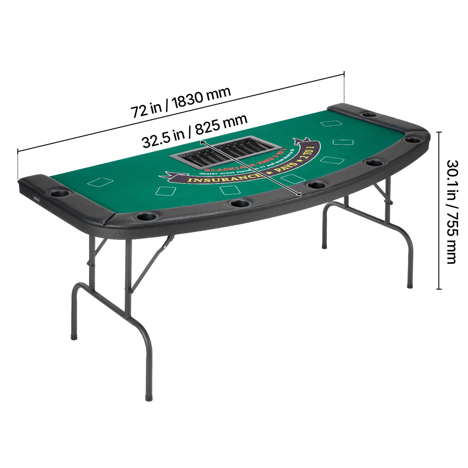 72 in / 1830 mm
32.5 in / 825 mm
30.1 in / 755 mm