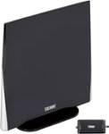 Front Zoom. TERK - Omnidirectional Flat-Panel HDTV Indoor Antenna - Black.