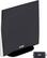 Front. TERK - Omnidirectional Flat-Panel HDTV Indoor Antenna - Black.