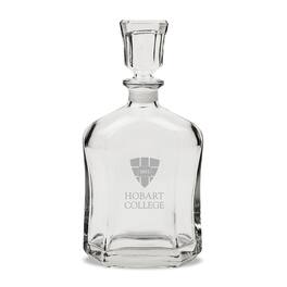 Jardine - Hobart & William Smith Colleges Team 23.75oz. Crystal Whisky Decanter - Multicolor