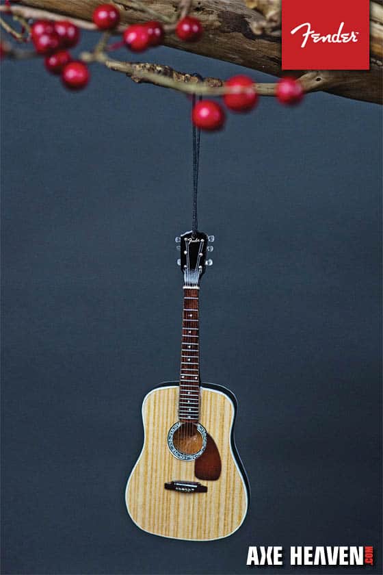 Axe Heaven - Fender PD-1 Dreadnought Acoustic Mini Guitar Ornament Collectible Display Model