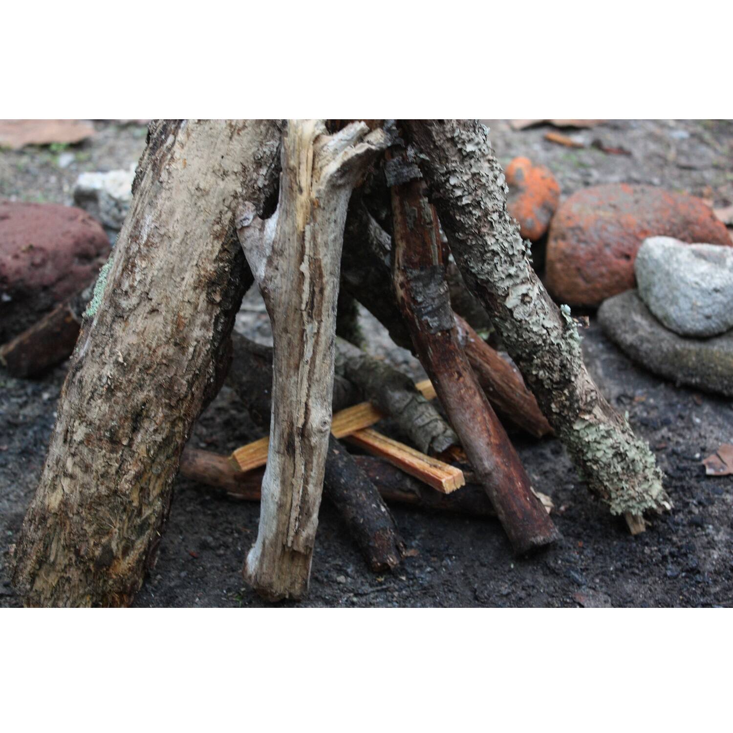 Alt View 3. Better Wood Products - BetterWood Products Fatwood Firestarter Natural Waterproof Burlap Bag, 4 Pounds.