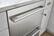 Angle. Zephyr - Presrv 24 in. 3.9 Cu. Ft. Dual Zone Refrigerator Freezer Drawers Mini Fridge - Stainless Steel.