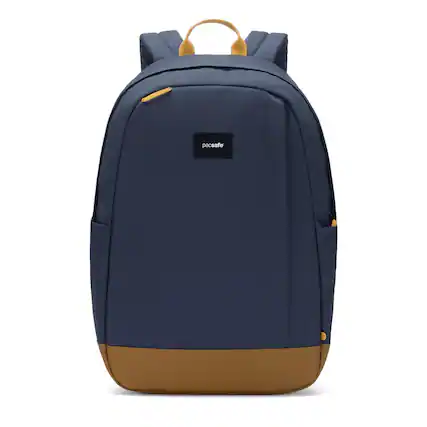 Front. Pacsafe - GO 25L Backpack, Coastal Blue - Coastal Blue.