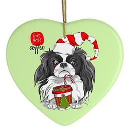 OrnamentallyYou - Japanese Chin Christmas Ornament - Multi-colored