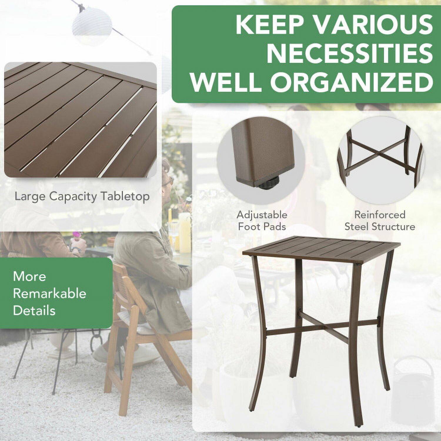 KEEP VARIOUS NECESSITIES WELL ORGANIZED

- Large Capacity Tabletop
- Adjustable Foot Pads
- Reinforced Steel Structure

More Remarkable Details