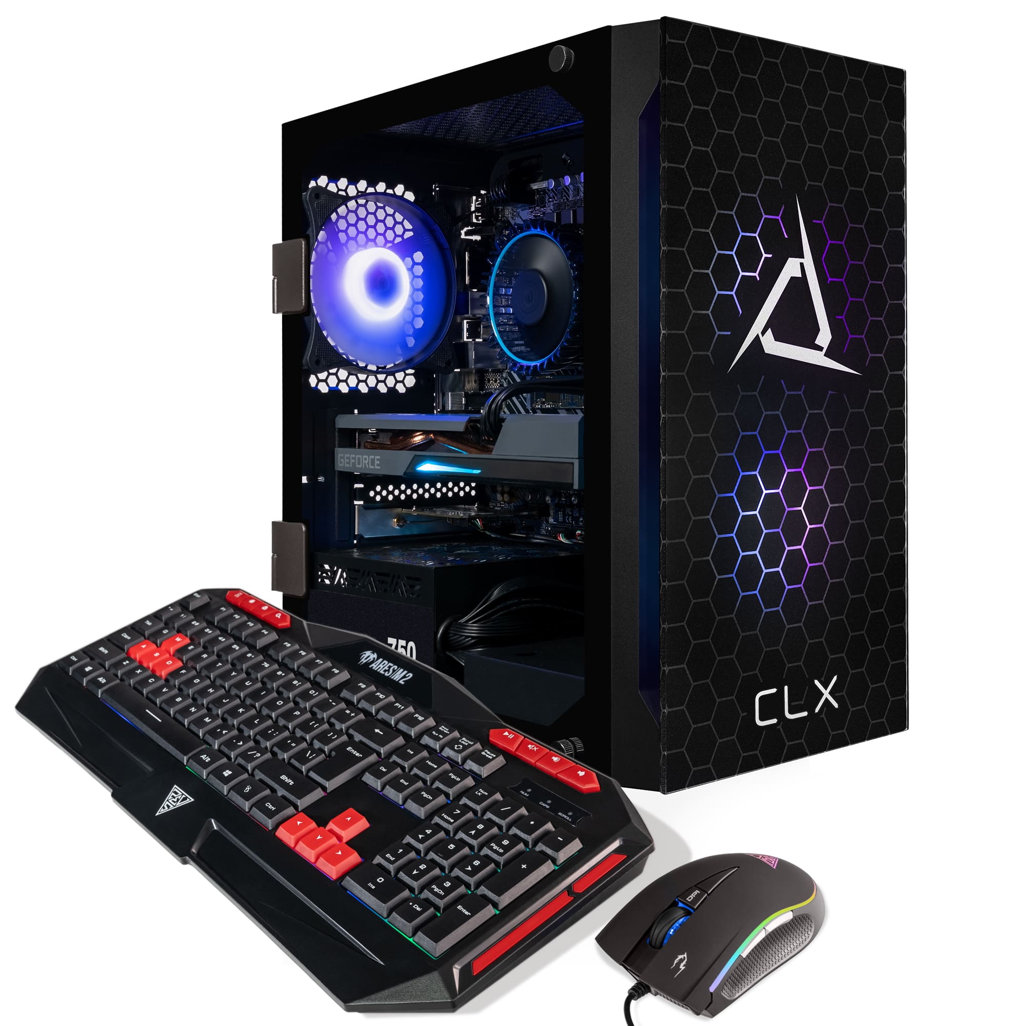 CLX SET Gaming Desktop Intel Core i7 12700F 16GB Memory NVIDIA