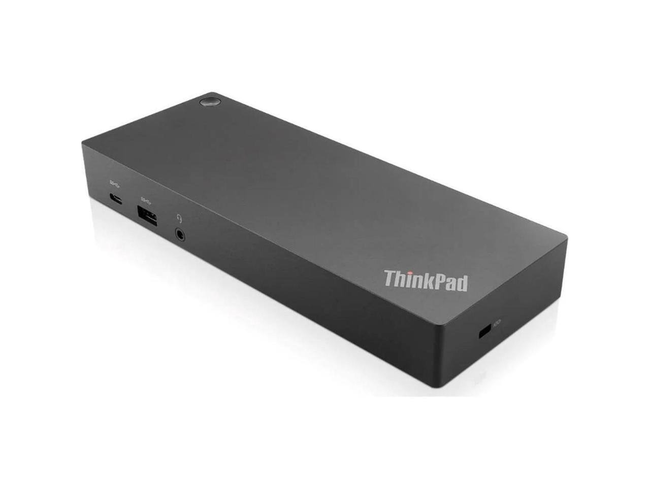 Alt View 8. Lenovo - Lenovo ThinkPad Dock - 135W, USB-C, 3 Displays, USB 2.0, USB-A, HDMI, DisplayPort.