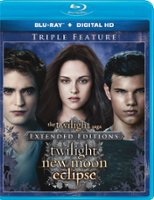 The Twilight Saga: Twilight/New Moon/Eclipse [Blu-ray] - Front_Original