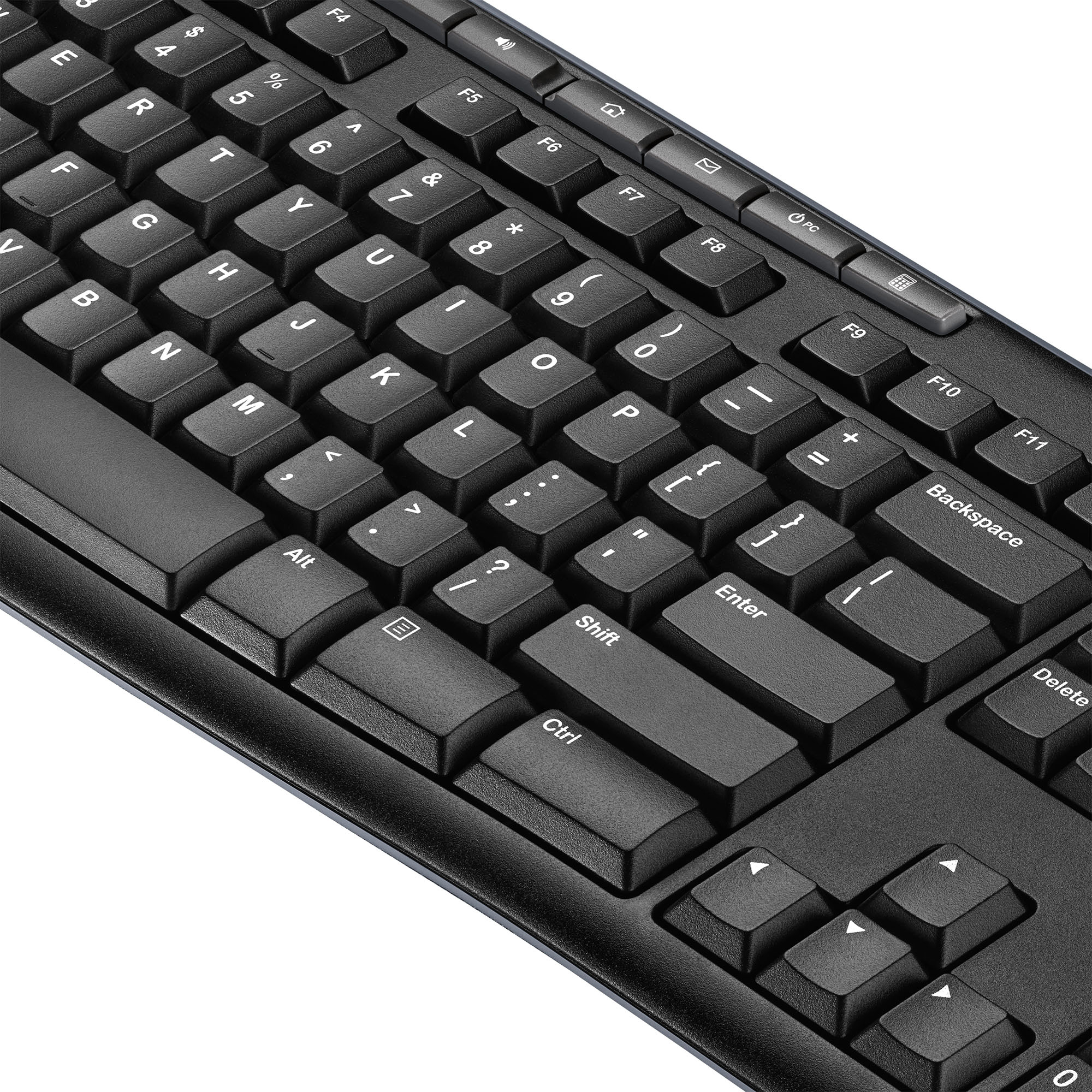 MK270 Full-size Wireless Membrane Keyboard and Mouse Bundle for PC Black 920-004536 - Best Buy