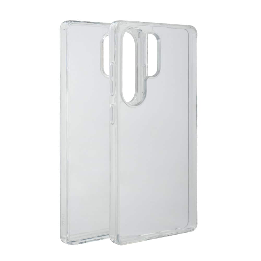 Reiko - High Quality 2X Clean Pc And Tpu Bumper Case In For Samsung Galaxy S25 Ultra - Clear