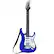 Alt View 3. Best Choice Products - Best Choice Products Kids Electric Musical Guitar Toy Play Set w/ 6 Demo Songs, Whammy Bar, Microphone - Blue - Blue.