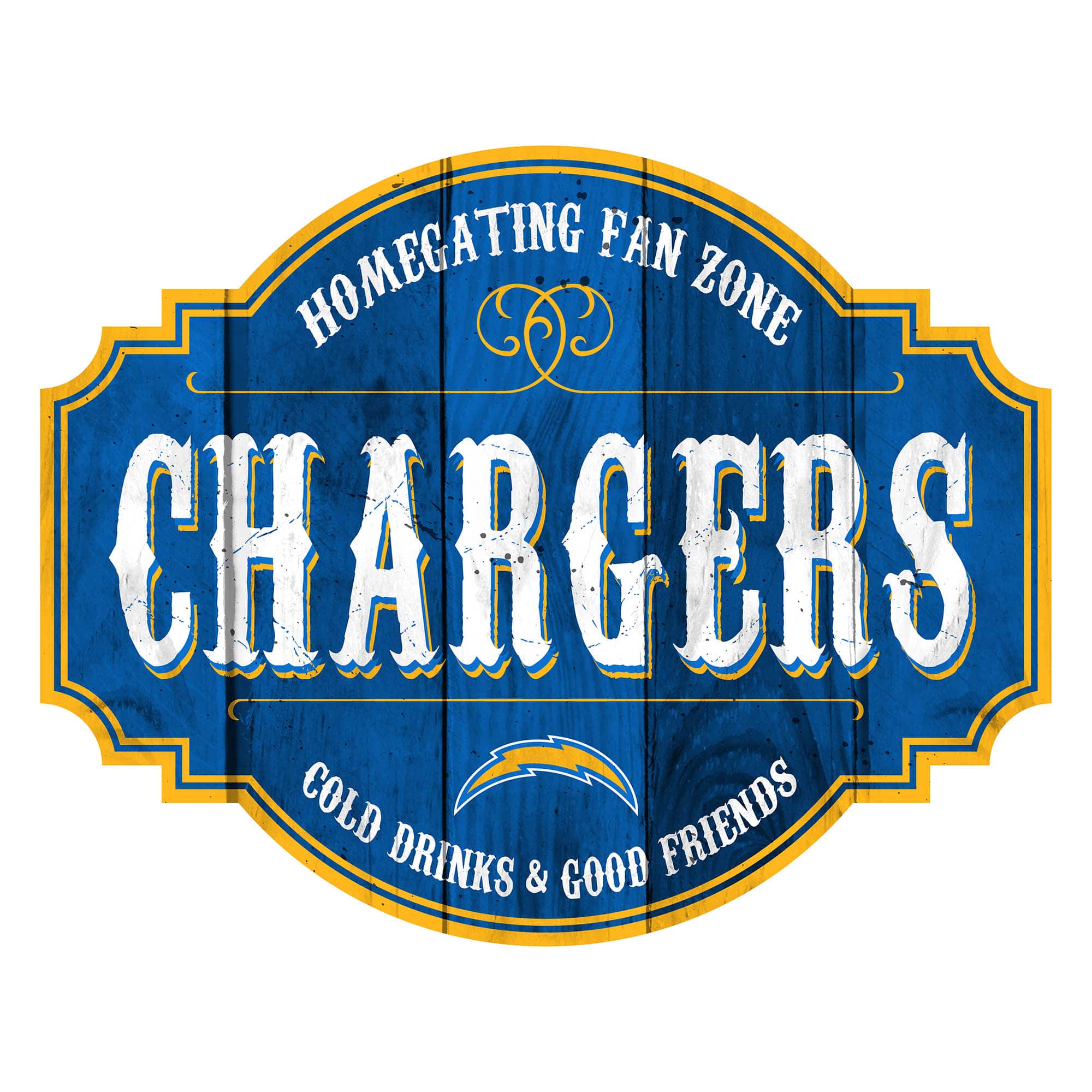 Fan Creations - Los Angeles Chargers 24'' Homegating Tavern Sign - Multicolor price history on PriceWatchPro