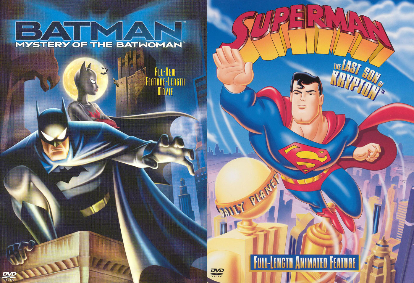 Best Buy: Superman: The Last Son of Krypton/Batman: Mystery of the Batwoman  [2 Discs] [DVD]
