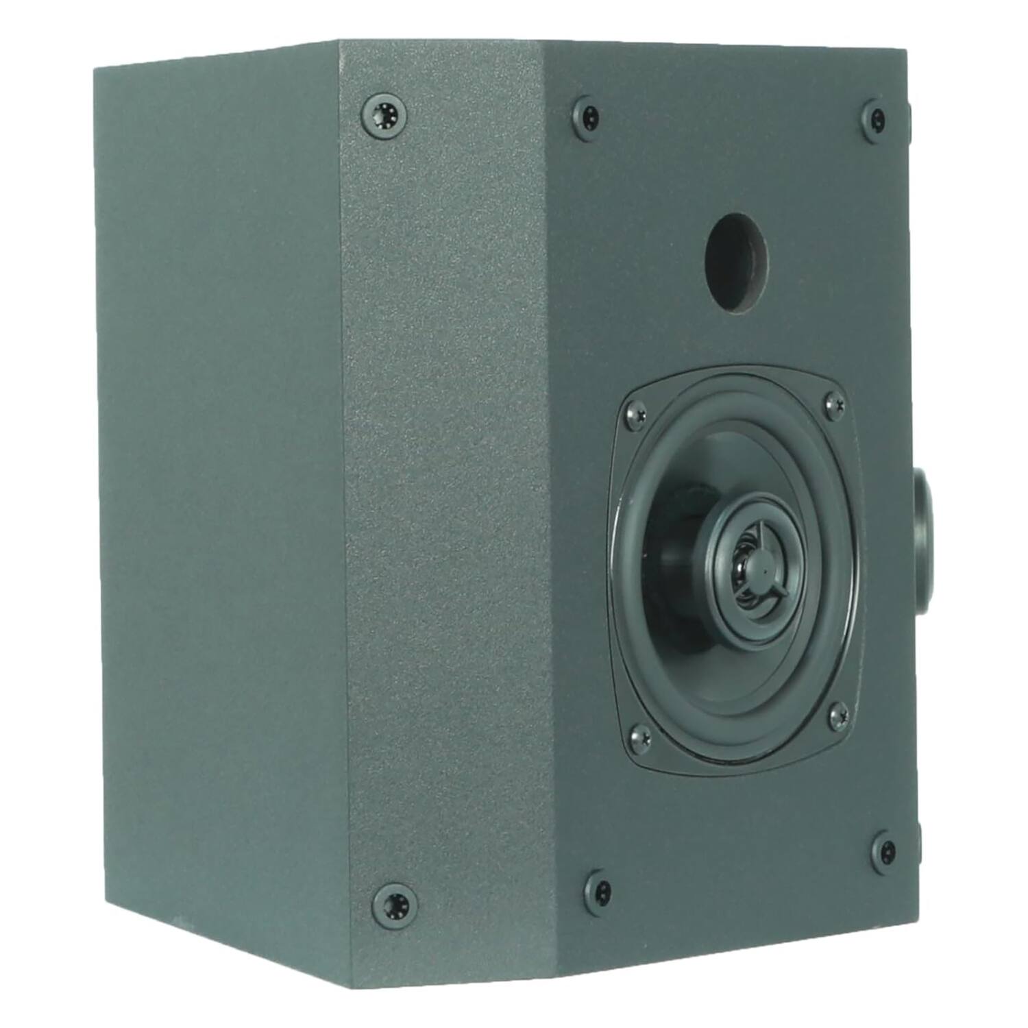Alt View 2. BIC America - RtR Elite S3070 4.5" 100W Dual-Angle On-Wall Surround Speakers, Dolby Atmos, Horizontal & Vertical Mounting, 8 Ohm - Matte Black.