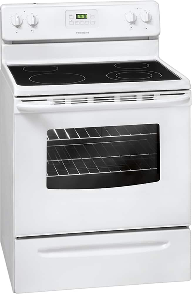 Best buy deals white electric stoves