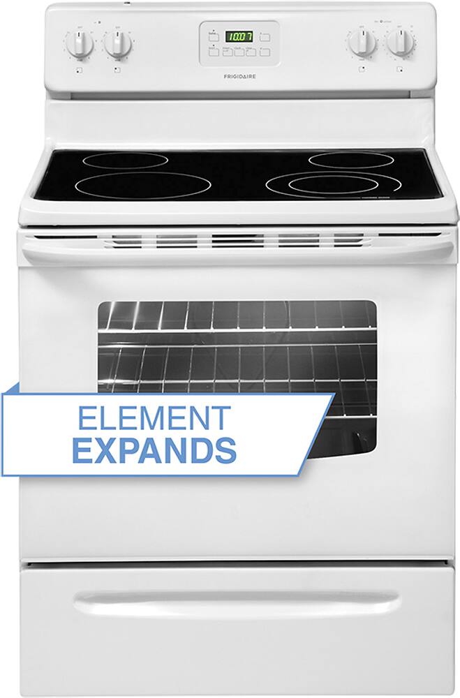 Alt View 14. Frigidaire - 4.8 Cu. Ft. Freestanding Electric Range - White.
