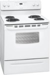 Angle Standard. Frigidaire - 30" Self-Cleaning Freestanding Electric Range - White.